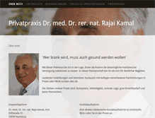 Tablet Screenshot of dr-dr-kamal.de